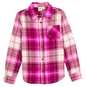 NWT 100% Cotton L/S Flannel Shirt